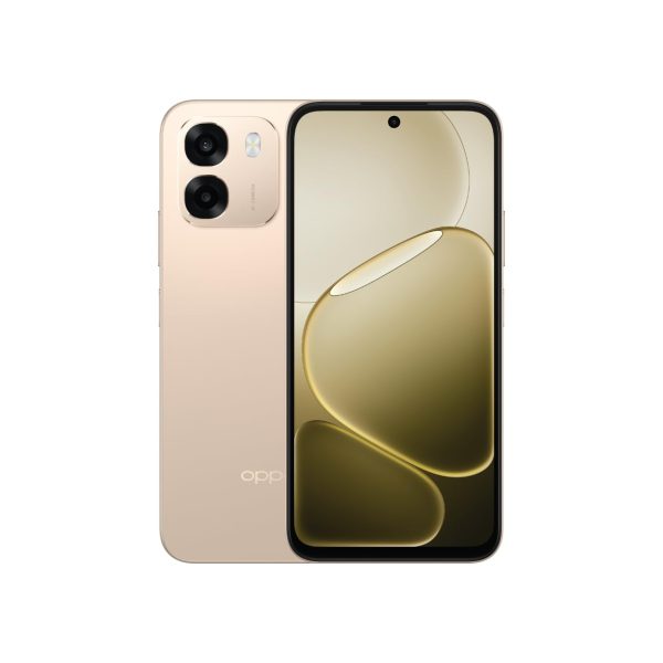 OPPO A6 5G Mobile Phone, MediaTek Dimensity 6300 Processor, 8GB RAM, 256GB SSD, 120Hz Ultra Bright Display, 7000mAh Battery, Waterproof Rated IP69, IP68, IP66, Gold - Image 2