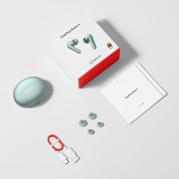 OnePlus Buds 4 TWS Earbuds with Upto 55dB Real-time ANC, Adaptive Mode, Dual Drivers and DACs, 3D Audio, Upto 45hrs Music Playback, Dual-Device connectivity, 47ms Low Latency, Zen Green - Image 7