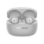 OnePlus Nord Buds 4 Pro TWS Earbuds, Upto 55dB Real-time ANC, Adaptive Mode, 12mm Titanium-Coated Driver, Spatial Audio, Upto 54hrs Playback, Dual-Device connectivity, 47ms Low Latency, Radiant Gray
