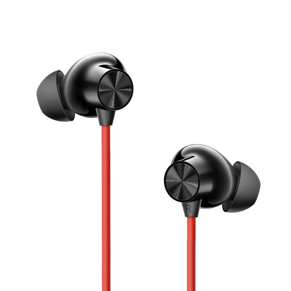 OnePlus Bullets Wireless Z3 in-Ear Neckband with 12.4mm Drivers, 3D Spatial Audio,10 mins Charge for 27 hrs Playback, 4 EQ preset, Dynamic bass Enhancement & BT5.4, Crimson Eclipse - Image 4