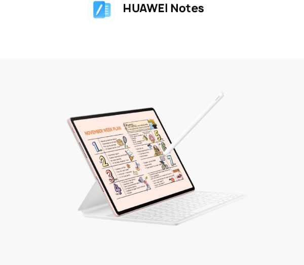 HUAWEI MatePad 12 X - 12" Papermatte Tablet, 2.8K FullView Display, Large battery, Super Charge, Wifi, 8GB+256GB, HUAWEI Glide Keyboard, Professional GoPaint APP, White - Image 7