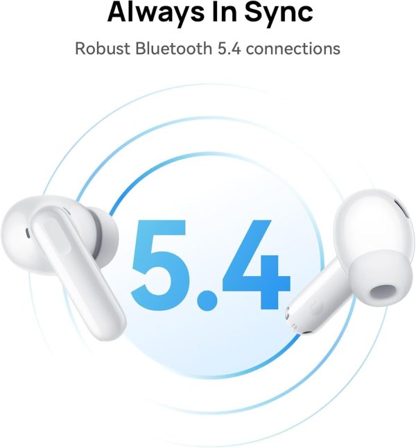 HUAWEI FreeBuds SE 4 ANC, 50H Long Battery Life, Multi-mode Noise Cancelling Earbuds for Travel & Office, Bluetooth 5.4, Compatible with iOS and Android, IP54, White - Image 5