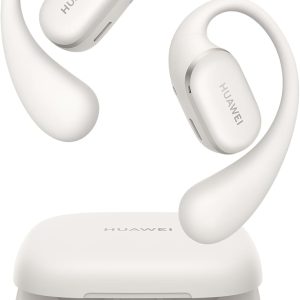 HUAWEI FreeArc Open-Ear Bluetooth Headphones, Exceptional Sound, IP57 Water Resistant, Sports Headphones, Ultra-stable Calls, Up to 28 Hours Battery Life, iOS & Android, White