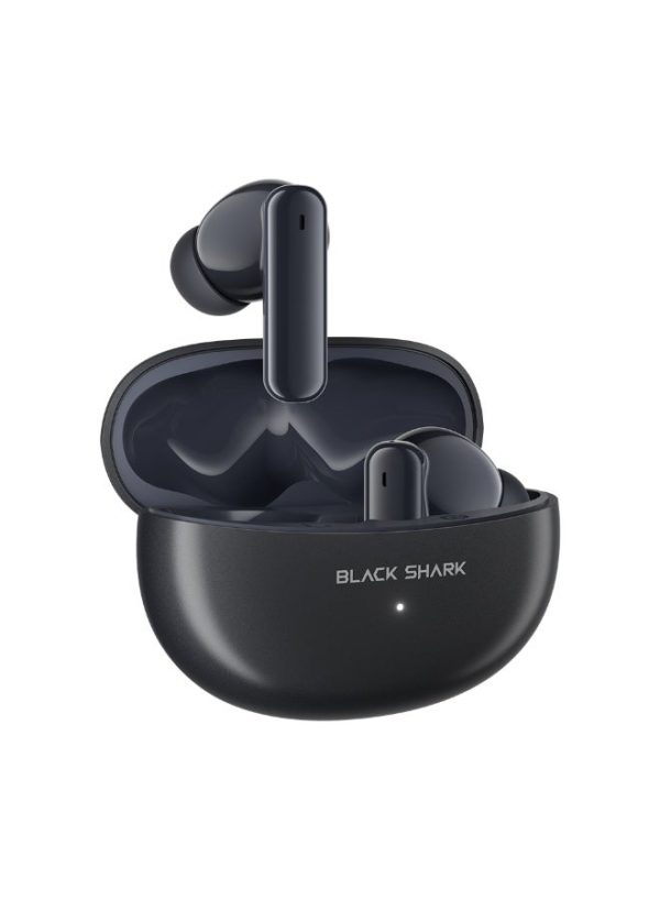 Black Shark T13 ANC Wireless Earbuds - Bluetooth 5.4, 35dB Active Noise Cancellation, 40ms Ultra-Low Latency Gaming Headphones, 12mm Driver, Quad-Mic AI Call Noise Reduction, 26H Playtime - Black - Image 5
