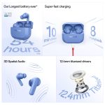 OnePlus Nord Buds 3r TWS Earbuds up to 54 Hours Playback, 2-mic Clear Calls, 3D Spatial Audio, AI Translation, 12.4mm Drivers, Dual-Device Connectivity, 47ms Low Latency, Ash Black - Image 6