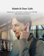 HUAWEI FreeBuds Pro 5 Wireless Bluetooth Headphones, In-Ear Headphones, AI Noise Cancelling for Business & Office, Stable Calls, IP57, for Sports, 38 Hours Battery, Sand - Image 8