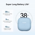 Huawei FreeClip 2, Open-Ear Headphones, Wireless Bluetooth Headphones, Especially Lightweight for All-Day, 38 Hours Battery Life, iOS & Android, IP57, Blue - Image 3