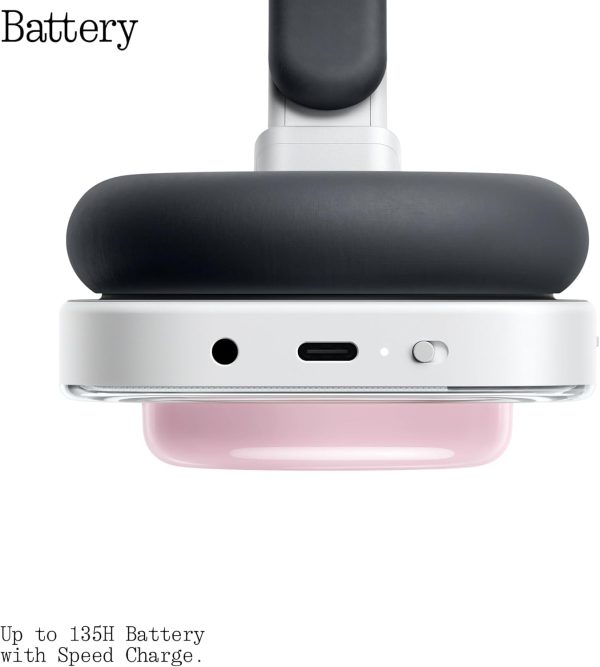 Nothing Headphone (a) 2026 New, Adaptive Active Noise Cancelling Headphones, Wireless Over Ear Bluetooth 5.4 ANC Headset with LDAC Hi-Res, 5 HD Mics Ultra Bass via APP, 135 Hours Playtime, Yellow - Image 7