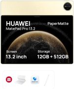 HUAWEI MatePad Pro Tablet, 13.2" OLED PaperMatte display, 12GB+512GB, WIFI, PC-Level WPS Office, inbox Smart Keyboard, M-Pen + 3 months HUAWEI Care+, Gold