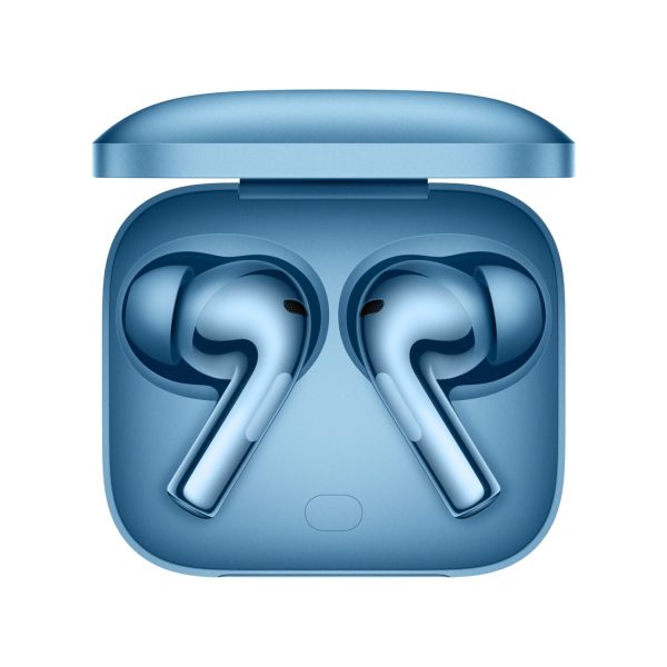 OnePlus Buds 3 Truly Wireless Bluetooth Earbuds with Upto 49dB Smart Adaptive Noise Cancellation,Hi-Res Sound Quality,Sliding Volume Control,10mins for 7Hours Fast Charging with Upto 44Hrs Playback, Splendid Blue - Image 2