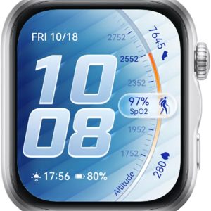 HUAWEI WATCH FIT 5 Smart Watch, 43mm FullView Display, iOS & Android, up to 10 Days Battery Life, Sleep & Health Monitor, Heart Rate Monitor, SpO2, GPS, White