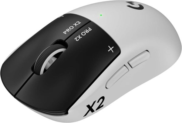 Logitech PRO X2 SUPERSTRIKE Lightspeed Wireless Gaming Mouse, Ultra-Fast Performance, Ultra Lightweight, Customizable Click Haptics, USB-C Charging, for PC/Mac/Laptop, 910-007700 - Image 3
