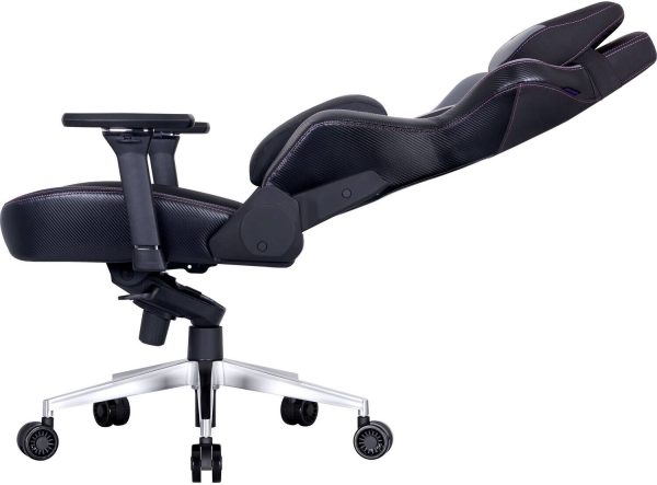 Cooler Master Caliber X2 Ergonomic Gaming Chair, Aluminum Base, 4D Armrests, Larger Backrest, 180° Recline, Black-Grey, CMI-GCX2-GY - Image 8