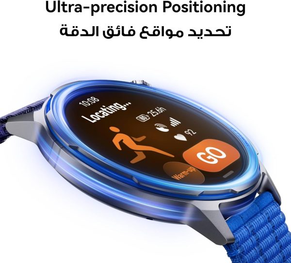 HUAWEI WATCH GT Runner 2 Smartwatch, up to 14 days battery life, Marathon Mode, Health monitoring, HRV, ECG, SpO2, Sleep tracking, GPS, NFC, Bluetooth calls, iOS Android Compatible, Black - Image 2