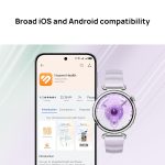 Huawei Watch GT 6 Smart Watch, 46mm, Upto 21 Days Battery Life, Smart Watches with 100+ Sports Mode, Cycling, iOS & Android Compatible, Emotional Wellbeing, Health Monitoring, Grey - Image 8