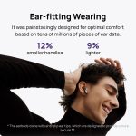 HUAWEI FreeBuds 6 Wireless Headphones, Dual Driver True Sound, Stable and Clear Calls, Open Fit ANC, 36-Hour Battery Life, IP54 Waterproof, iOS & Android, White - Image 8
