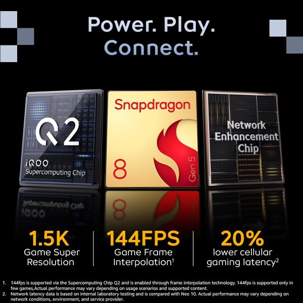 iQOO 15R Mobile Phone, Snapdragon® 8 Gen 5 Processor, 8GB RAM, 256GB Storage, 7600mAh Battery, Segment's Most Stable 144FPS Gaming, Triumph Silver - Image 2