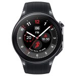OnePlus Watch 2 with Wear OS 4,Snapdragon W5 Chipset,Upto 100hrs battery life,1.43’’ AMOLED Display, Stainless Steel & Sapphire Crystal build,Dual Frequency GPS, 5 ATM, IP68 & BT Calling, Black Steel