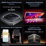 iQOO Neo 10 Mobile Phone, 8GB RAM, 256GB Storage, Segment's Fastest Processor with Snapdragon 8s Gen 4 & Supercomputing chip Q1, 120W FlashCharge, Segment's Brightest AMOLED Display, Asphalt Black - Image 6