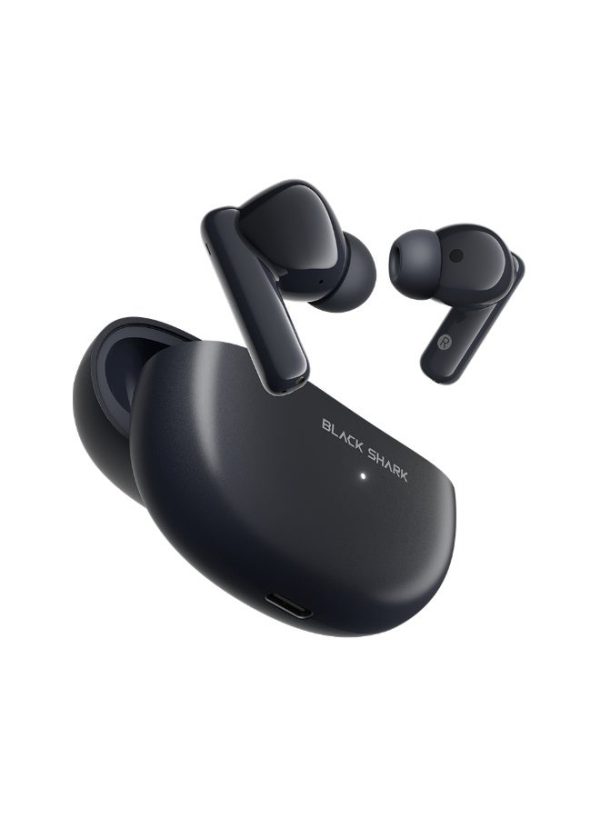 Black Shark T13 ANC Wireless Earbuds - Bluetooth 5.4, 35dB Active Noise Cancellation, 40ms Ultra-Low Latency Gaming Headphones, 12mm Driver, Quad-Mic AI Call Noise Reduction, 26H Playtime - Black - Image 6
