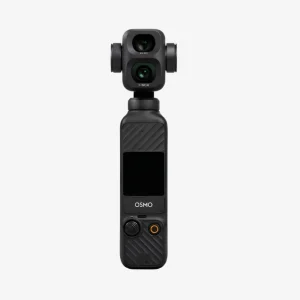 DJI Osmo Pocket 4P Dual-Lens Pocket Gimbal Camera, 4K/240fps Slow Motion, In-Camera Live Photo Support, Up to 12× Zoom, Black