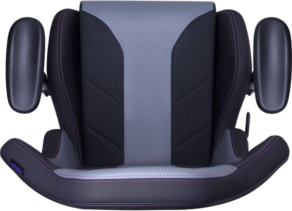 Cooler Master Caliber R3 Gaming Chair, Steel Frame, Wider Seat, 2D Armrests and Full 180° Recline, 150 kg load, Black-Grey, CMI-GCR3-BK - Image 5