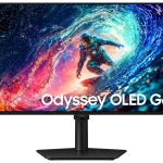 Samsung G61SH 27" OLED QHD Monitor, 240Hz Refresh Rate & 0.03ms Response Time, Height Adjustable, FreeSync Premium, Black, LS27HG612SMXUE, Engage Exclusive
