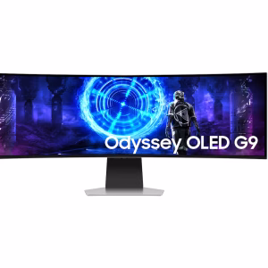 Samsung Odyssey G9 G952 49" OLED Smart Dual QHD Gaming Monitor, 240Hz Refresh Rate, 0.03Ms Response Time, In-built Speaker, AMD FreeSync™ Premium Pro, NVIDIA G-SYNC, White, LS49DG952SMXUE