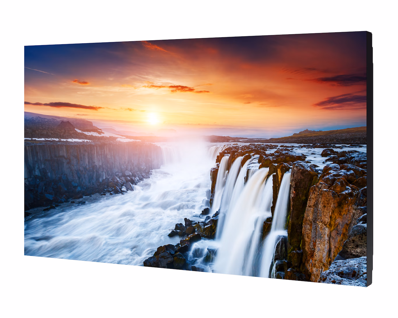 Samsung 55″ VHR-R Razor Narrow Bezel Video Wall, Direct LED Panel, 1,920×1,080 FHD Resolution, 8ms Response Time, Commercial-grade 24/7 display solution, Black, LH55VHRRBGBXUE