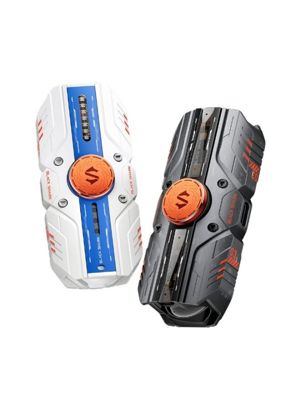 Black Shark Rokas 3 Wireless Gaming Earbuds - Fidget Spinner Case Design, RGB Lighting Effects, 13mm Dynamic Driver, HiFi Stereo, Ultra-Low Latency, 24H Battery Life - Mechanical Style - White - Image 2