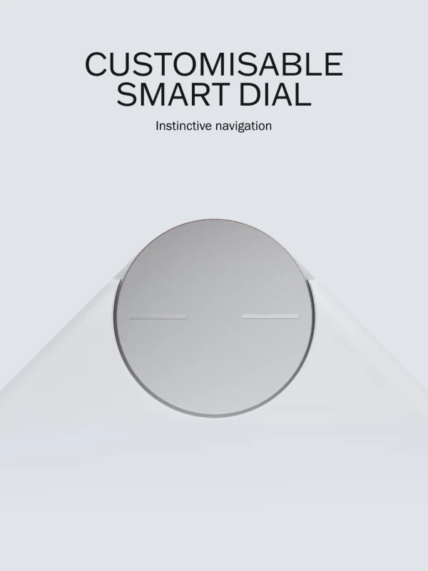 CMF by Nothing Buds Pro 2 with 50 dB ANC, Hi-Res + LDAC, Smart Dial, Spatial Audio, Dual Drivers Bluetooth Headset, Light Grey - Image 2