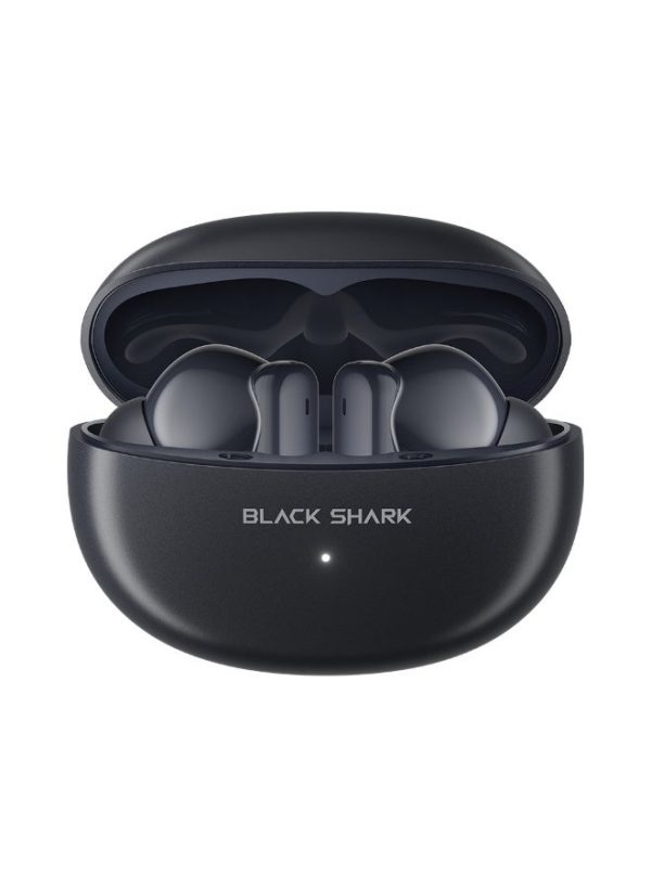 Black Shark T13 ANC Wireless Earbuds - Bluetooth 5.4, 35dB Active Noise Cancellation, 40ms Ultra-Low Latency Gaming Headphones, 12mm Driver, Quad-Mic AI Call Noise Reduction, 26H Playtime - Black - Image 2