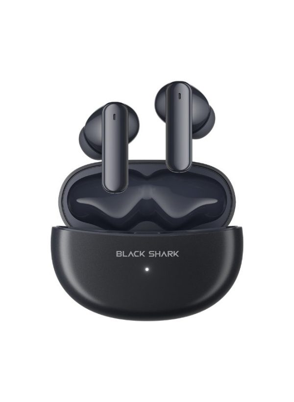 Black Shark T13 ANC Wireless Earbuds - Bluetooth 5.4, 35dB Active Noise Cancellation, 40ms Ultra-Low Latency Gaming Headphones, 12mm Driver, Quad-Mic AI Call Noise Reduction, 26H Playtime - Black - Image 3