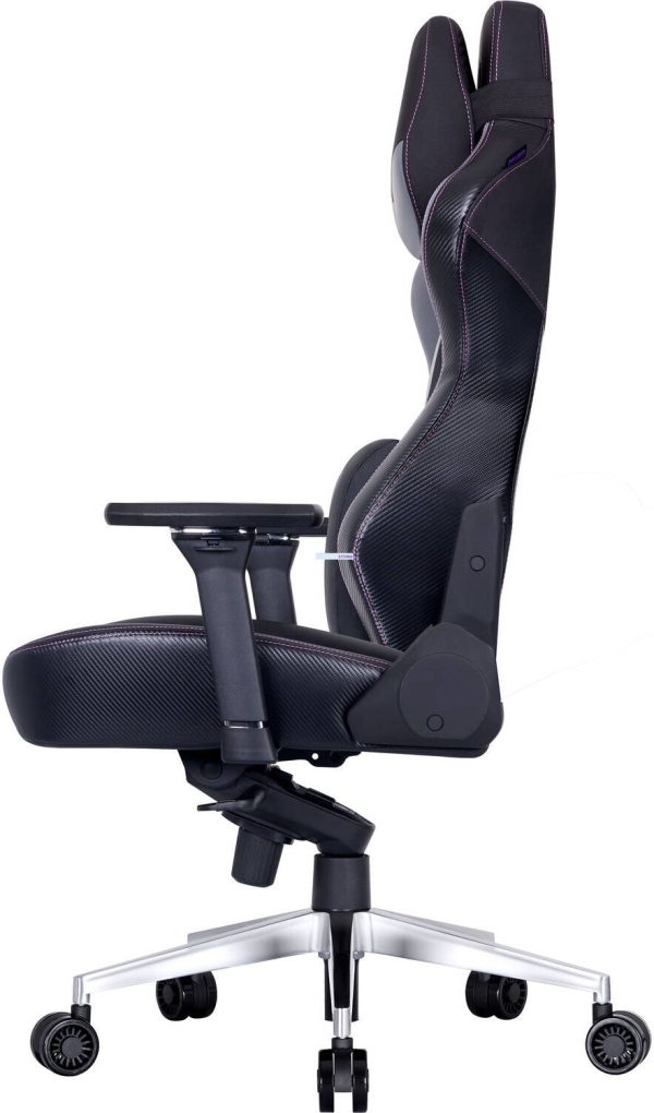 Cooler Master Caliber X2 Ergonomic Gaming Chair, Aluminum Base, 4D Armrests, Larger Backrest, 180° Recline, Black-Grey, CMI-GCX2-GY - Image 9