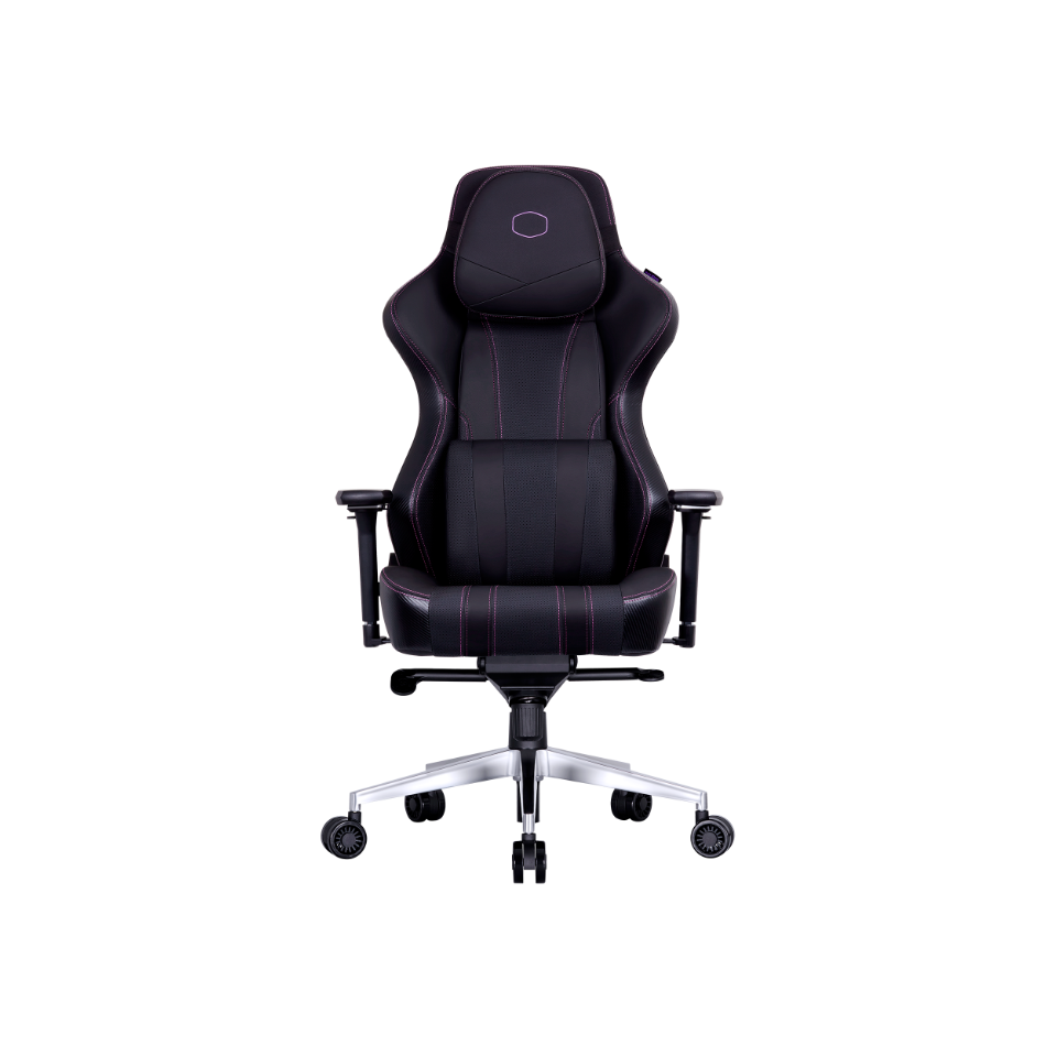 Cooler Master Caliber X2 Ergonomic Gaming Chair, Aluminum Base, 4D Armrests, Larger Backrest, 180° Recline, Black, CMI-GCX2-BK