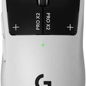 Logitech PRO X2 SUPERSTRIKE Lightspeed Wireless Gaming Mouse, Ultra-Fast Performance, Ultra Lightweight, Customizable Click Haptics, USB-C Charging, for PC/Mac/Laptop, 910-007700