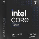 Intel Core Ultra 7 270K Plus LGA 1851 Processor, 24 Cores & 24 Threads, 5.5 GHz Maximum Turbo Boost, 256 GB Max Memory, BOX