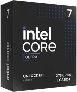 Intel Core Ultra 7 270K Plus LGA 1851 Processor, 24 Cores & 24 Threads, 5.5 GHz Maximum Turbo Boost, 256 GB Max Memory, BOX