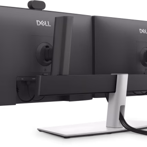 Dell Pro Dual Monitor Stand, Supported Screen Size 19" to 27", Max Load Capacity 12KG, Black, MDS26