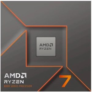 AMD Ryzen 7 8700F Desktop Processor, AM5, 8 Cores & 16 Threads, 5 GHz Maximum Boost, 100-100001590BOX