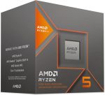 AMD Ryzen™ 5 8400F Desktop Processor, AM5, 6 Cores & 12 Threads, 4.7 GHz Max Boost Clock, Includes Wraith Stealth Cooler, 100-100001591BOX