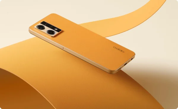 Oppo Reno 7 4G With Snapdragon 680 SoC, 8GB RAM +128 Storage, Triple Cameras, Orange - Image 4