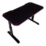 Cooler Master GD120 V1 Gaming Desk, 3 Level Hight Adjustment, 100kg Weight Capacity, Black/Purple, CMI-GD120-PRV1 - Image 5