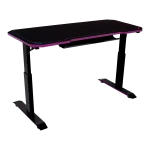 Cooler Master GD120 V1 Gaming Desk, 3 Level Hight Adjustment, 100kg Weight Capacity, Black/Purple, CMI-GD120-PRV1 - Image 7
