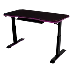 Cooler Master GD120 V1 Gaming Desk, 3 Level Hight Adjustment, 100kg Weight Capacity, Black/Purple, CMI-GD120-PRV1 - Image 6