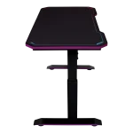 Cooler Master GD120 V1 Gaming Desk, 3 Level Hight Adjustment, 100kg Weight Capacity, Black/Purple, CMI-GD120-PRV1 - Image 10