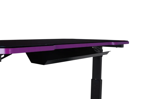 Cooler Master GD120 V1 Gaming Desk, 3 Level Hight Adjustment, 100kg Weight Capacity, Black/Purple, CMI-GD120-PRV1 - Image 12