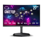 Cooler Master GM27QP 27'' WQHD Curved Gaming Monitor, VA Panel, 240Hz Refresh Rate, 1ms Response Time, 1500R Curvature, Black, CMI-GM27QP-EK