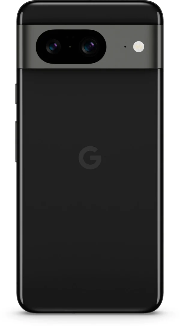 Google Pixel 8 Smart Phone, 6.2 inch Full HD+ OLED Display, Tensor G3 Processor | 3 GHz Clock Speed, 8GB RAM, 128GB Storage, 50MP + 12MP Rear Camera, 4575 mAh Battery, Obsidian - Image 2