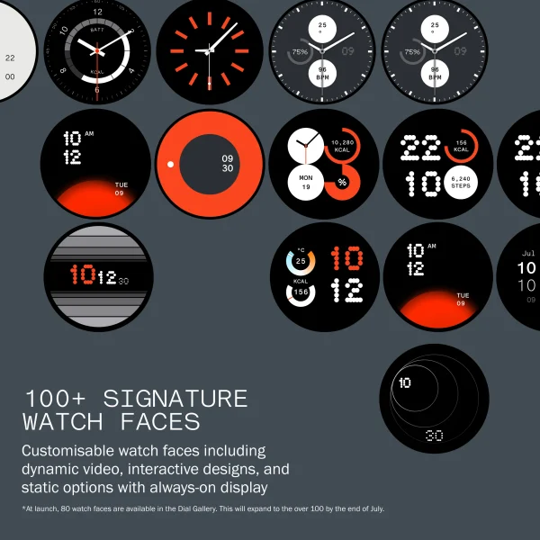 CMF by Nothing Watch Pro 2 Smartwatch, Touch Screen, Display Size - 33.5 mm, Dark Grey Strap - Image 6